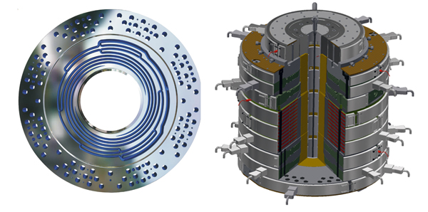 ALPHA DUAL MODULE die technology boasts a stackable design, which provides superior streamlining and mixing of melt flow.